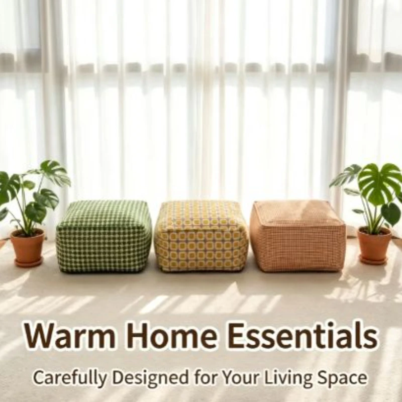 SUITABLE FOR STORING AND REUSING OLD CLOTHES SOFA COVER WITHOUT FILLING PIER STOOL, STORAGE OLD CLOTHES FILLING
