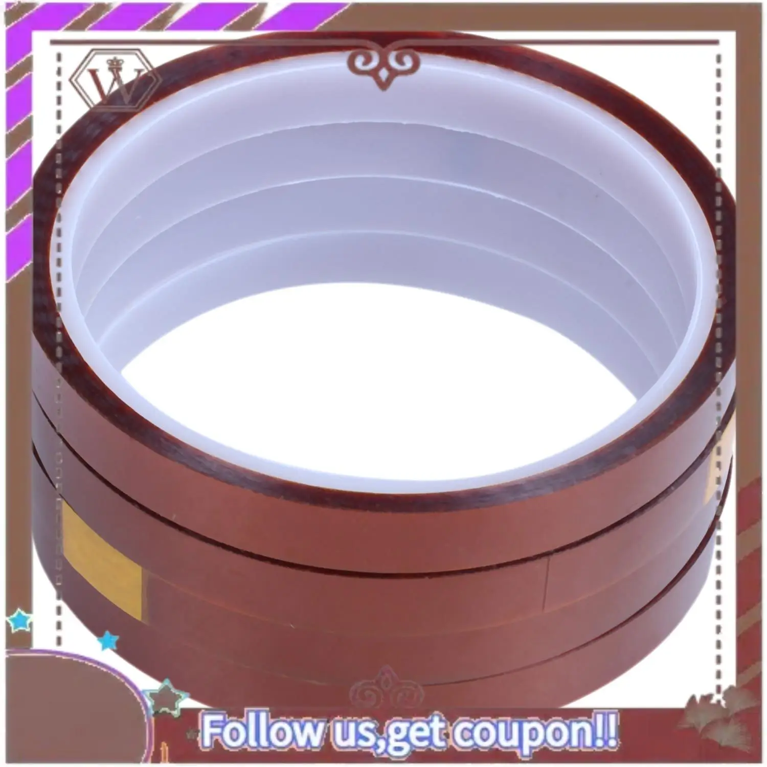 Latest 2 Pcs Green Plastic 7Cm Dia Sponge Finger Wet Money Cashier & 4 Rolls Heat Resistant Tape For 3D Sublimation Heat Press 1