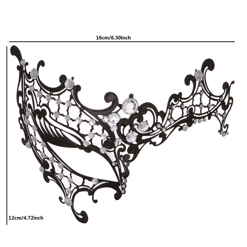 Masques demi-visage en biscuits à un œil pour Halloween, accessoires de cosplay sexy, robe de paupières, jeux de rôles, vacances, Noël