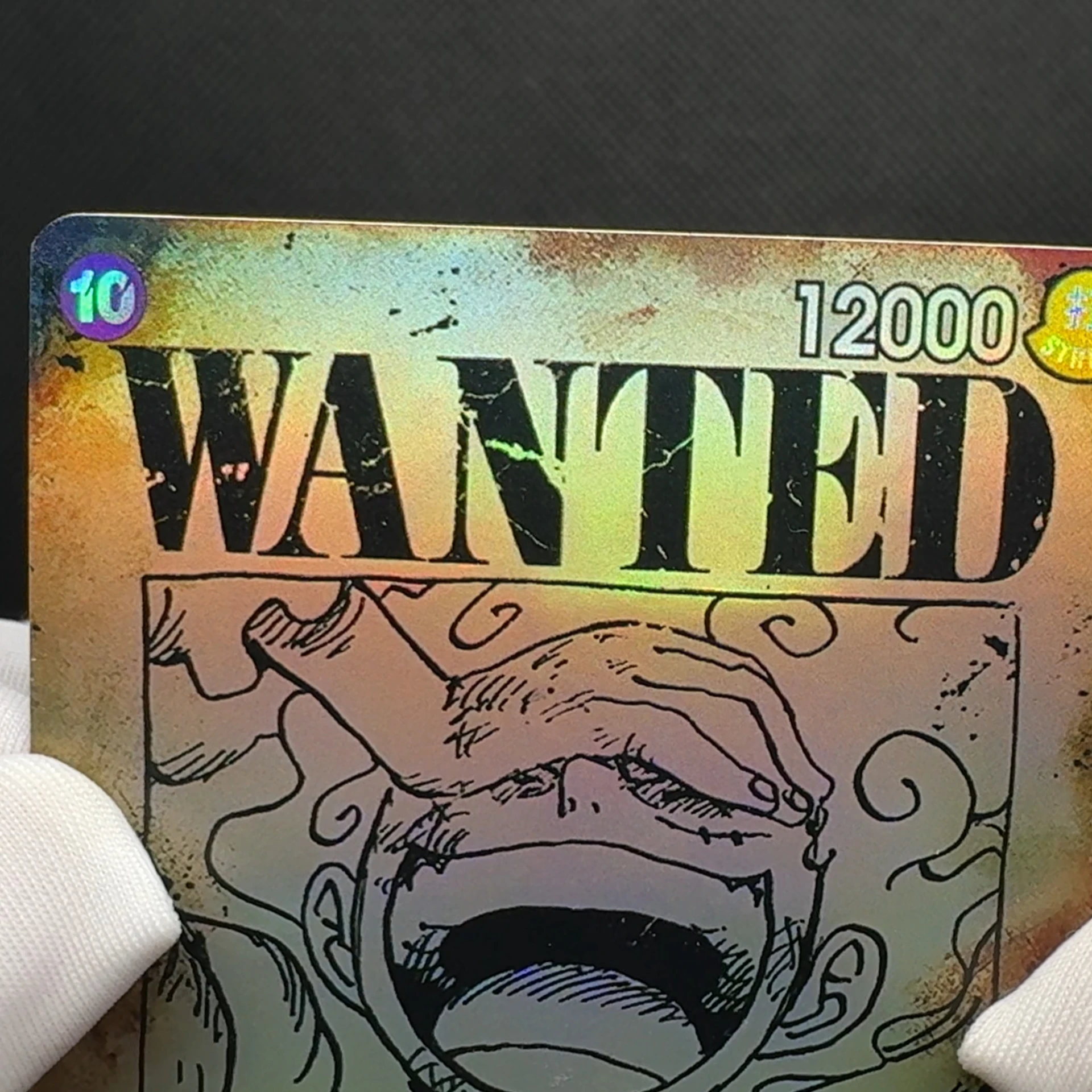 One Piece TCG 4 Emperors Wanted Poster Card