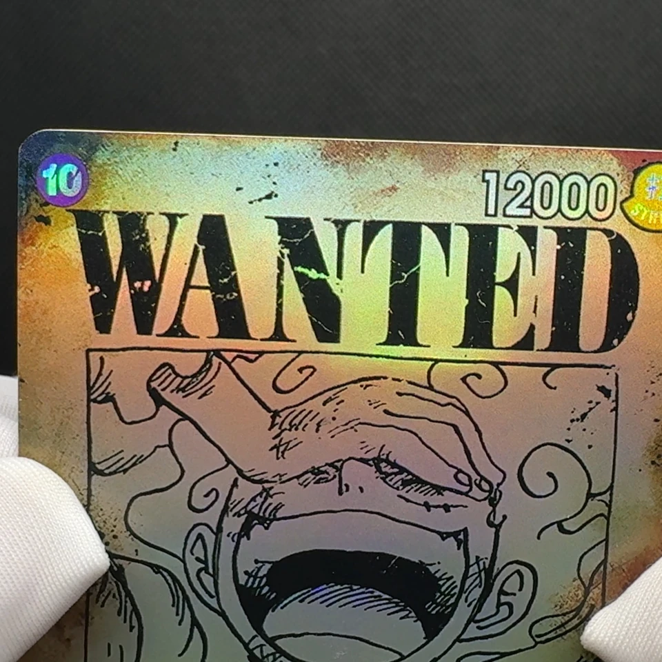 One Piece TCG 4 Emperors Wanted Poster Card