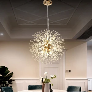 Moderner Sky Star Crystal Anhänger, Candelabro, LED -Beleuchtung, Länderleuchte, Restaurant, Wohnzimmer, Barkunst, Dänemark 10 Hauptverkaufsfabrik von Kristallleuchter - №1