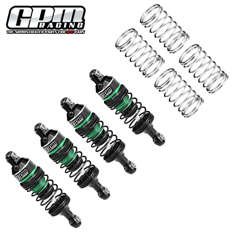 

GPM for TRAXXAS MINI SLASH 108164-1 Mini Rally VXL 108046-1 RC Car Metal Alu Alloy 63mm Front Rear Shock Absorber 10860 10865