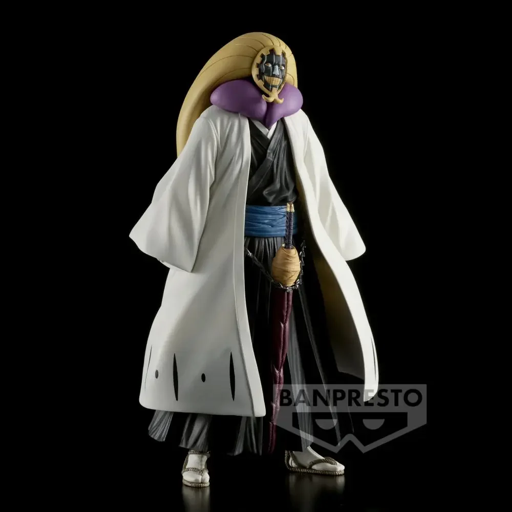 Original BANDAI Banpresto BLEACH SOLID AND SOULS Kurotsuchi Mayuri PVC Anime Figuren Action Figur Modell Spielzeug Weihnachten Geschenke