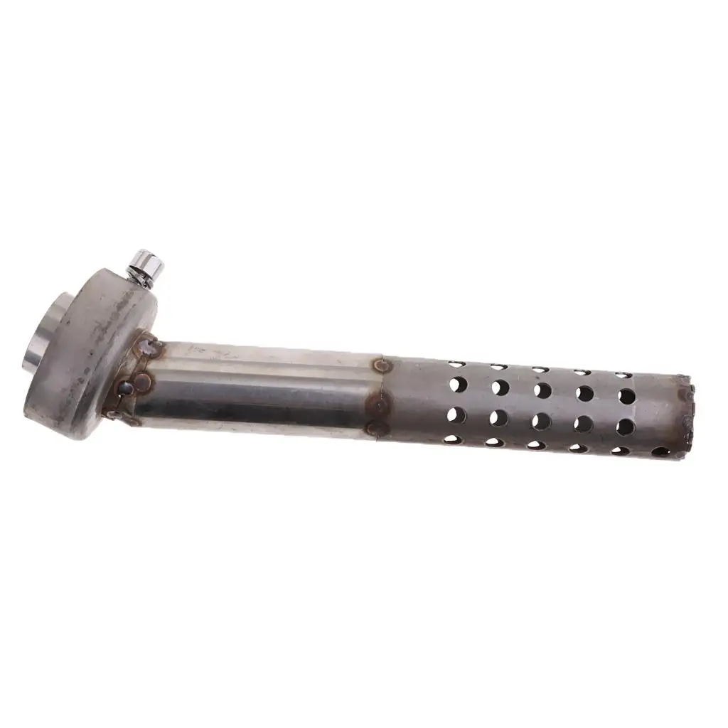 16cm Long Motorcycle Exhaust Muffler Angled Baffle DB