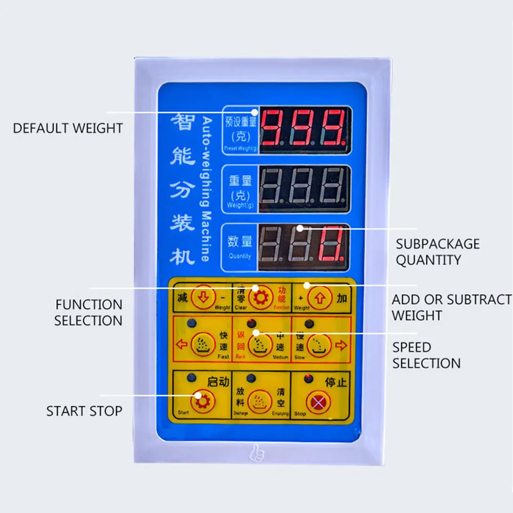 1-100g Powder Quantitative Weighting Filling Sealing Machine Flour Cereal Seed Automatic Tea Bag Packing Machine