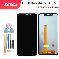 100% tested 6.2inch 2246*1080 armor6 For Ulefone Armor 6 6E 6S LCD Display+Touch Screen Digitizer Assembly +Tools