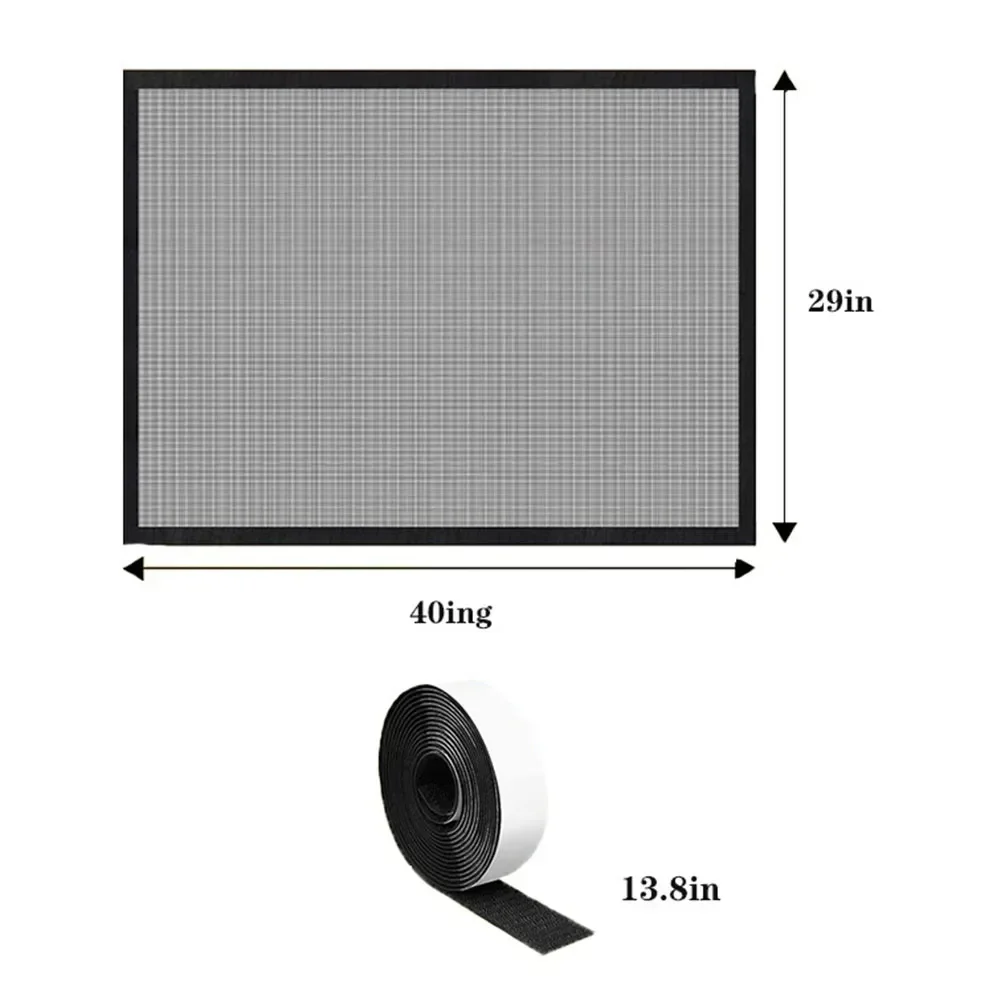 Сетчатая защита камина для детей, домашних животных, безопасная с нашей сетчатой каминной ограждением, вентиляционные отверстия для отопления, охлаждения, печи, детали камина