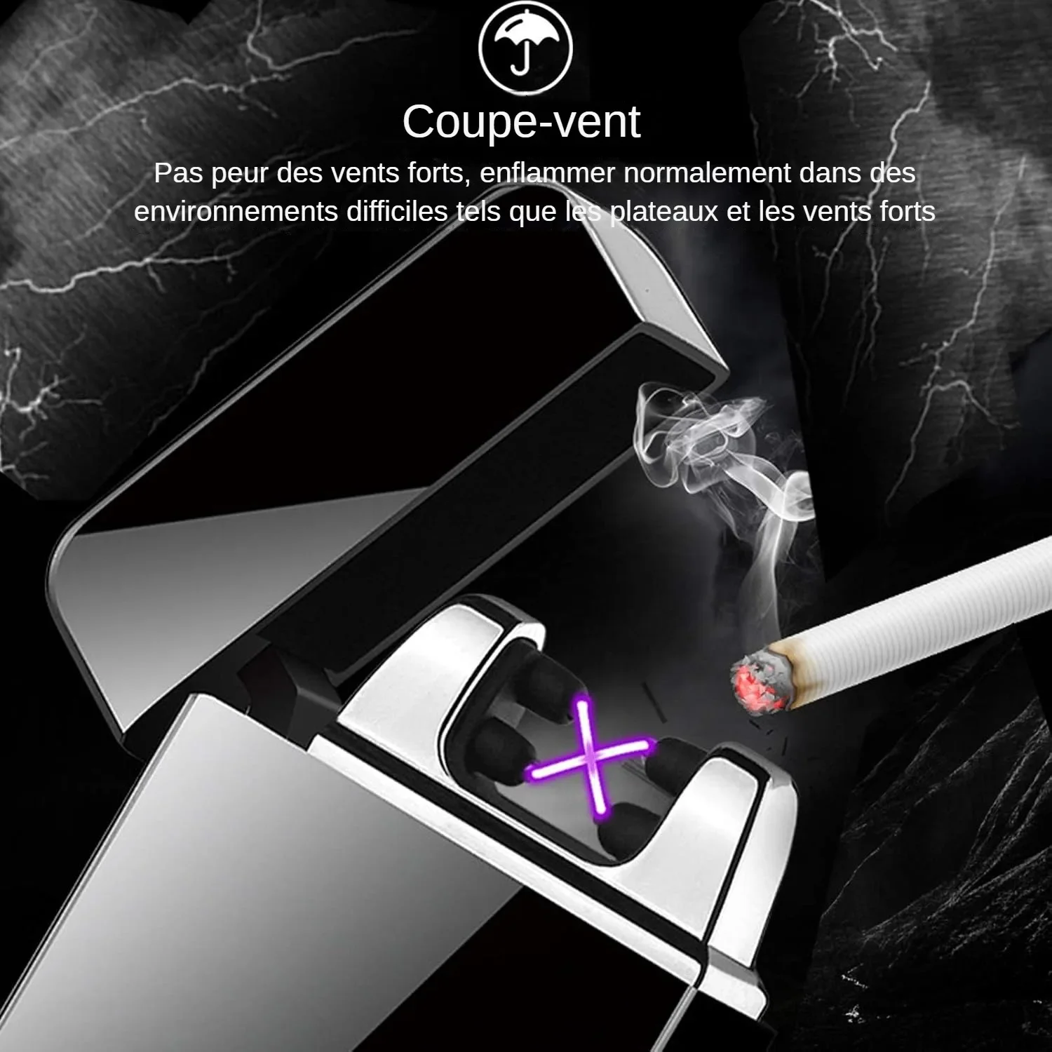 Smart Windproof Electric Metal Lighter Flameless Plasma Lighter Double Arc Usb Rechargeable Led Power Display Touch HOT