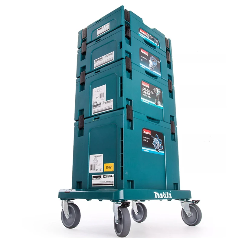 Makita MAKPAC Stacked Combined Interlocking Case Multi-layer Electric Drill Multi-functional Portable Equipment Storage Box