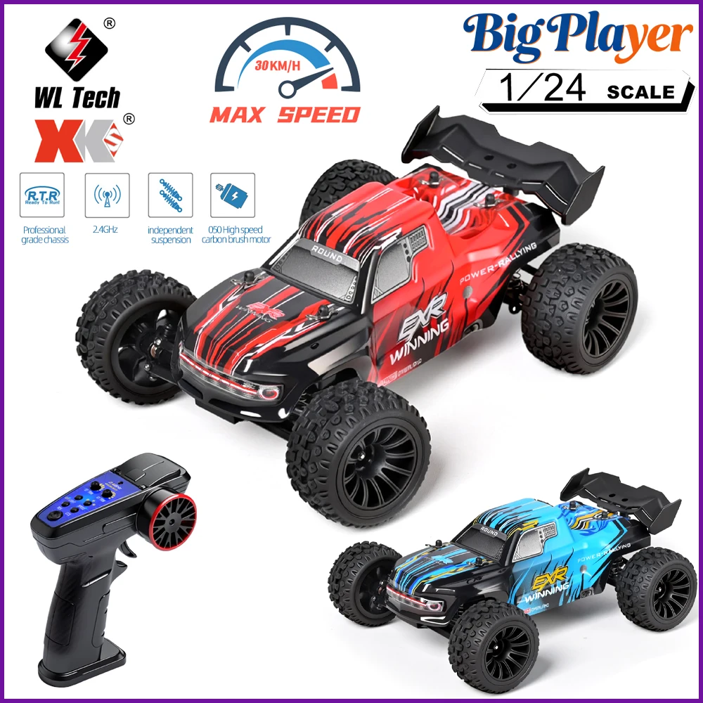 

Радиоуправляемая машинка WLtoys 244018 1/24 2WD, 2.4G, с независимой подвеской, электронным гироскопом, 3-скоростным круиз-контролем, внедорожник, игрушка-подарок
