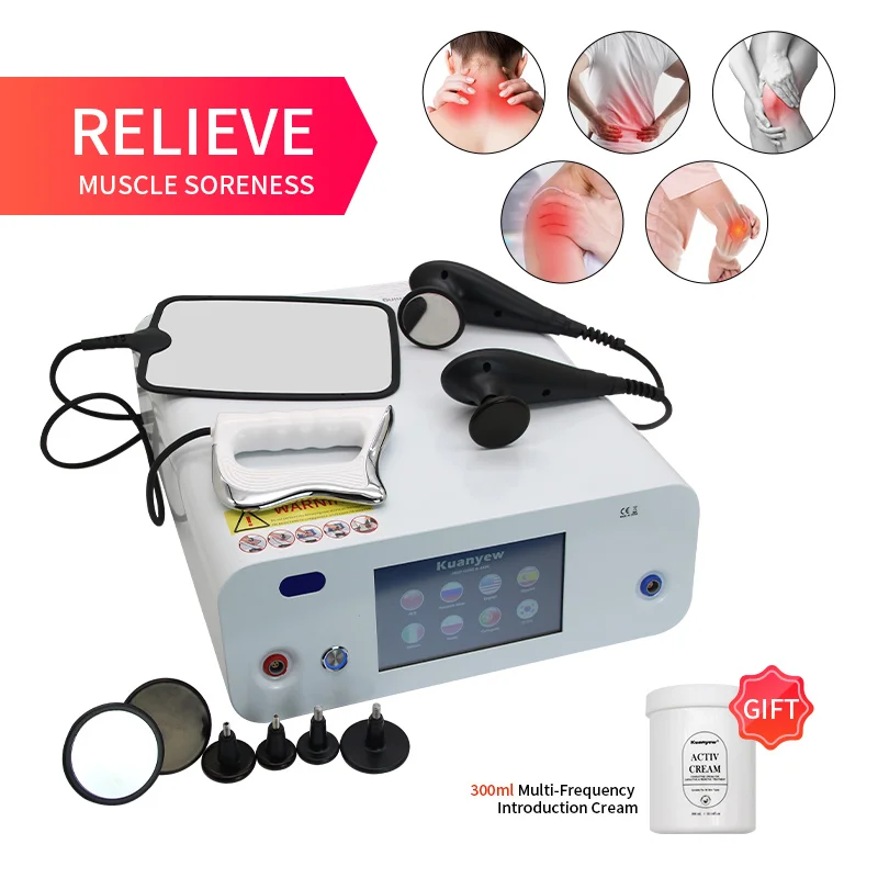 Thermo Therapy 448KHZ Lose Weight CET RET Radiofrequency Pain Relief Tecar Promote Lymphatic Circulation Firming Skin Lifts