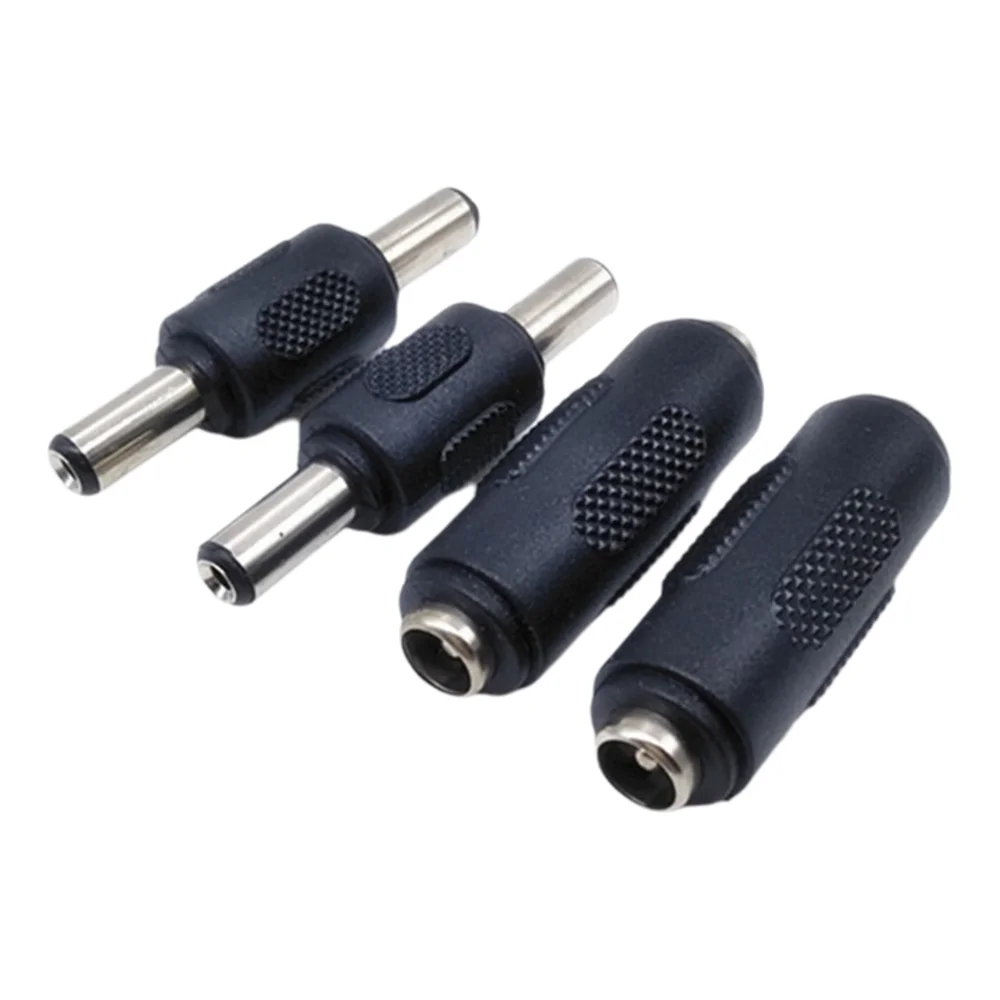 2/4/10Pcs DC 5.5*2.1mm Double Male To Male Female To Female Socket Plug Connector Mounting Adapter for CCTV Security Camera