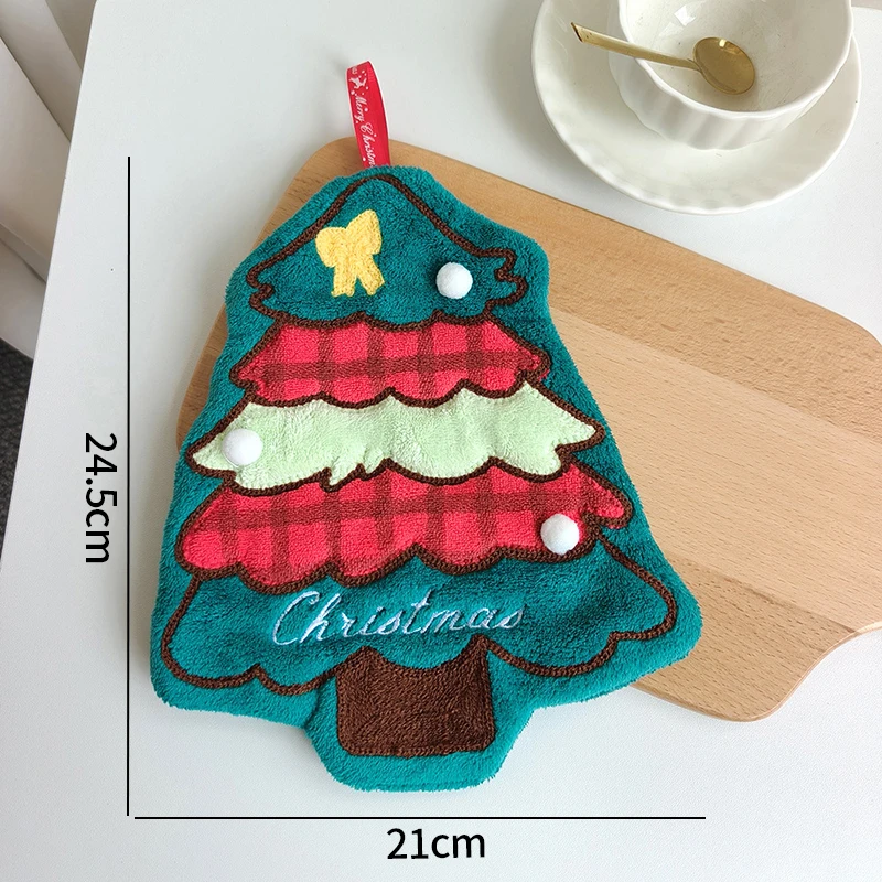 Christmas Hand Towels, Absorbent Kitchen Decor