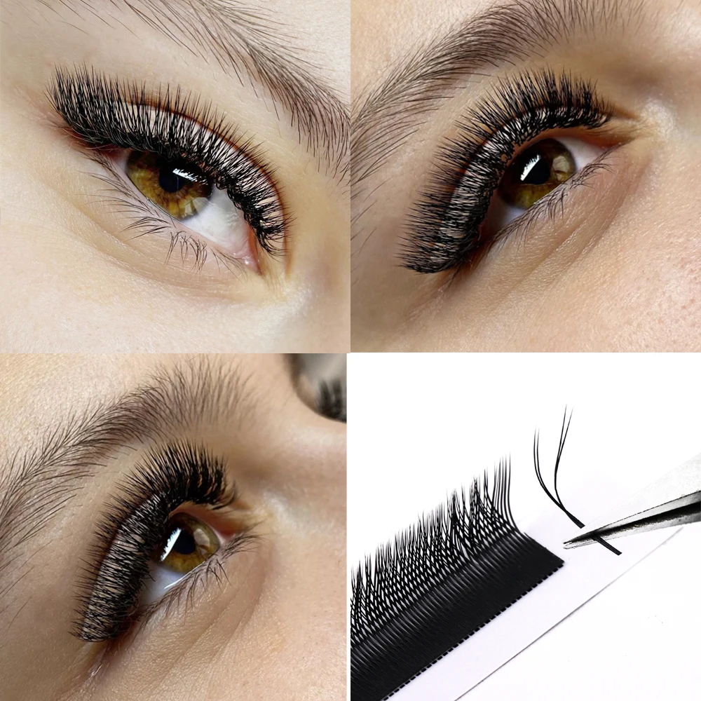 Wendy Lashes L/LU(M) Curl 5D/4D/3D/YY Eyelashes Fox Eyelashes Y Brasileiro Lash Supplies Eyelash Extension 12 LinesMixed Length