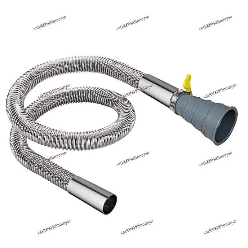 

Washing Machine 304 Stainless Steel Drain Pipe Extension Automatic Drum Universal Outlet Extended Sewer