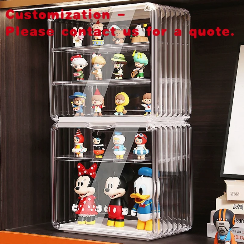 

custom.Shop Furniture Store Glass Display Cabinet Toy Shop Acrylic Display Showcases Figures