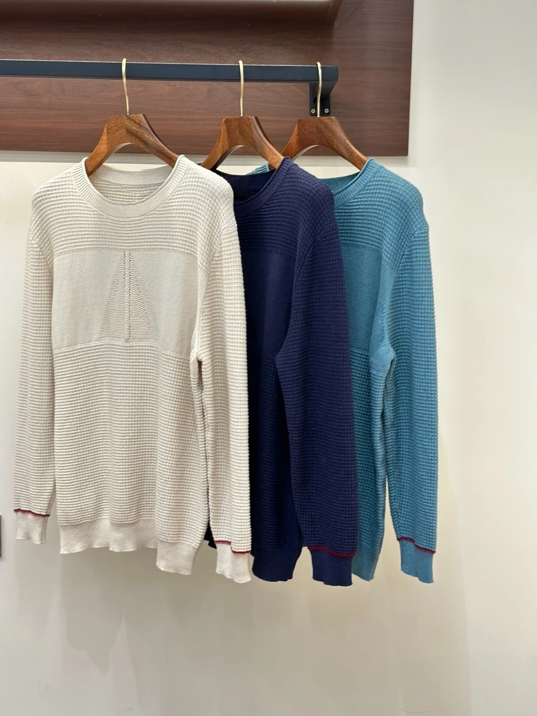 

BC linen cotton crew neck knitted jumper