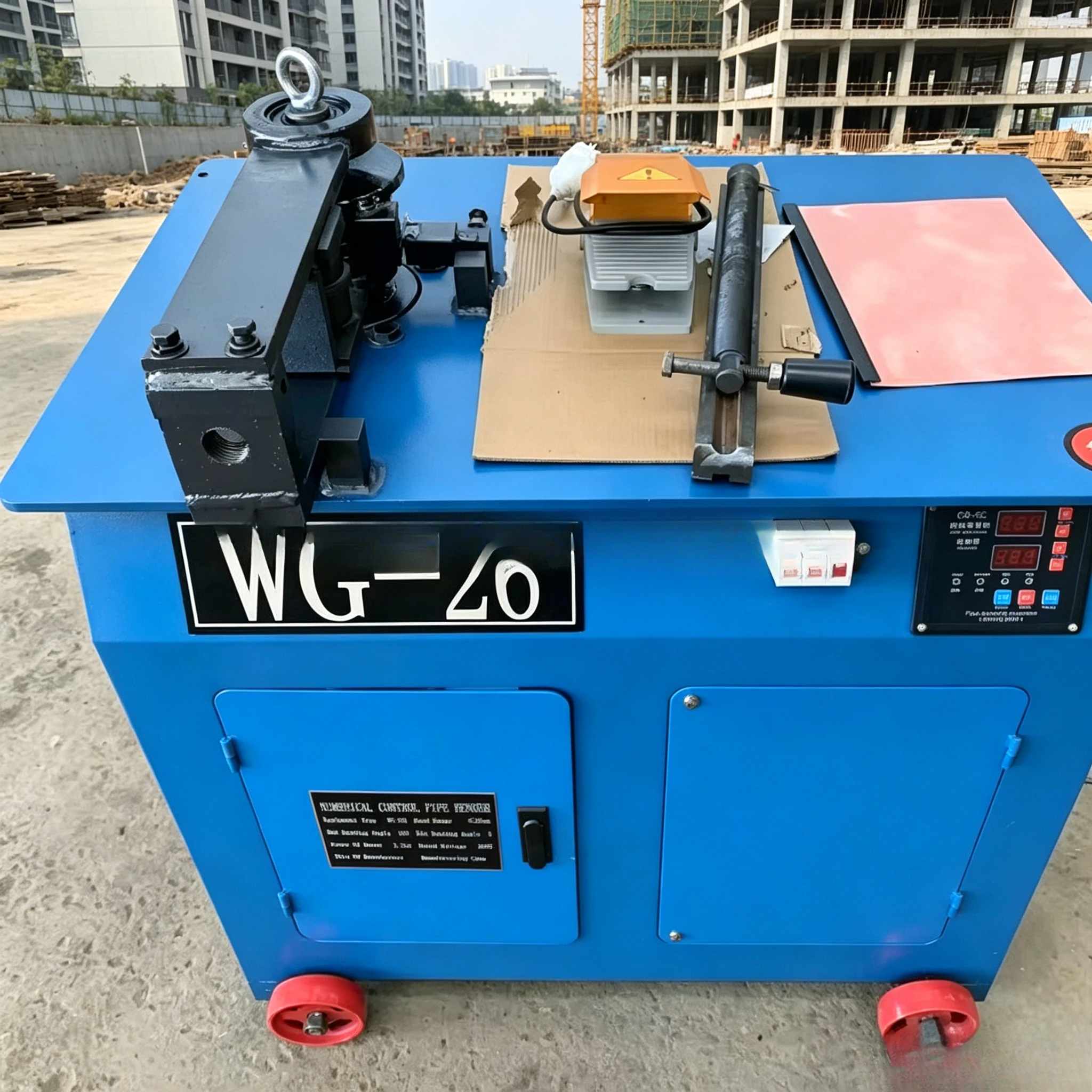 Hydraulic Pipe Bender 12 Ton - Dobladora de Tubos Hidráulica de 12