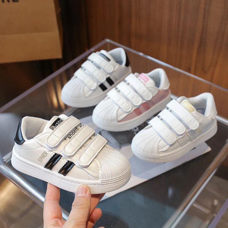 Children Casual Shoes Sneakers Kids Summer Sport Footwear Kids Shoes for boys Girl Light Cute white Flat Shoes Autumn 24-36