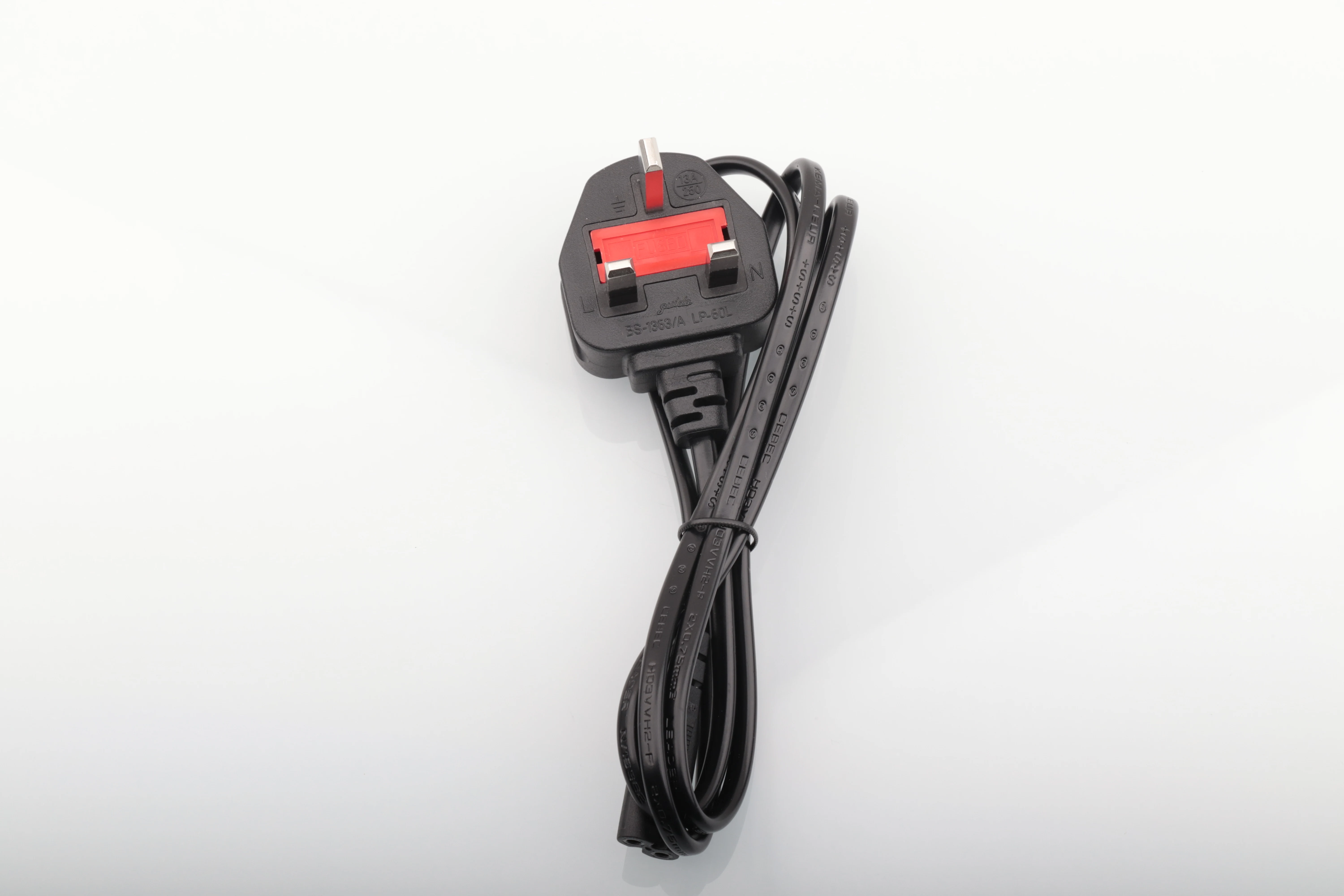 1.2m UK Plug Power Cord C7 Power Supply Cable For HP Dell Sony Samsung Toshiba ASUS Notebook Laptop LG TV image 4
