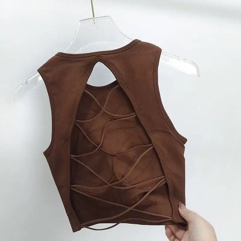 

Shockproof High-Intensity Exercise Fitness Bra All-In-One Cup Running Gathered Yoga Beauty Back Breathable Sports Bra for Women