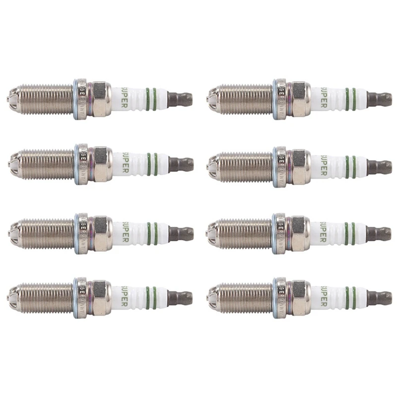 8Pcs Spark Plugs 99917013090 99917012290 0242245581 For Porsche 911 Boxster Cayenne Cayman 2008-2016 Parts