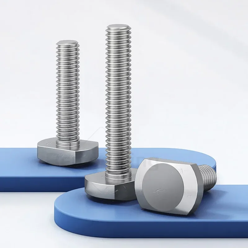 M5 M6 M8 M10 M12 Bolts for T-Slot GB37 304 Stainless Steel T Shape T Hammer Head Bolt Rectangle Machine Screws Chute T-bolt