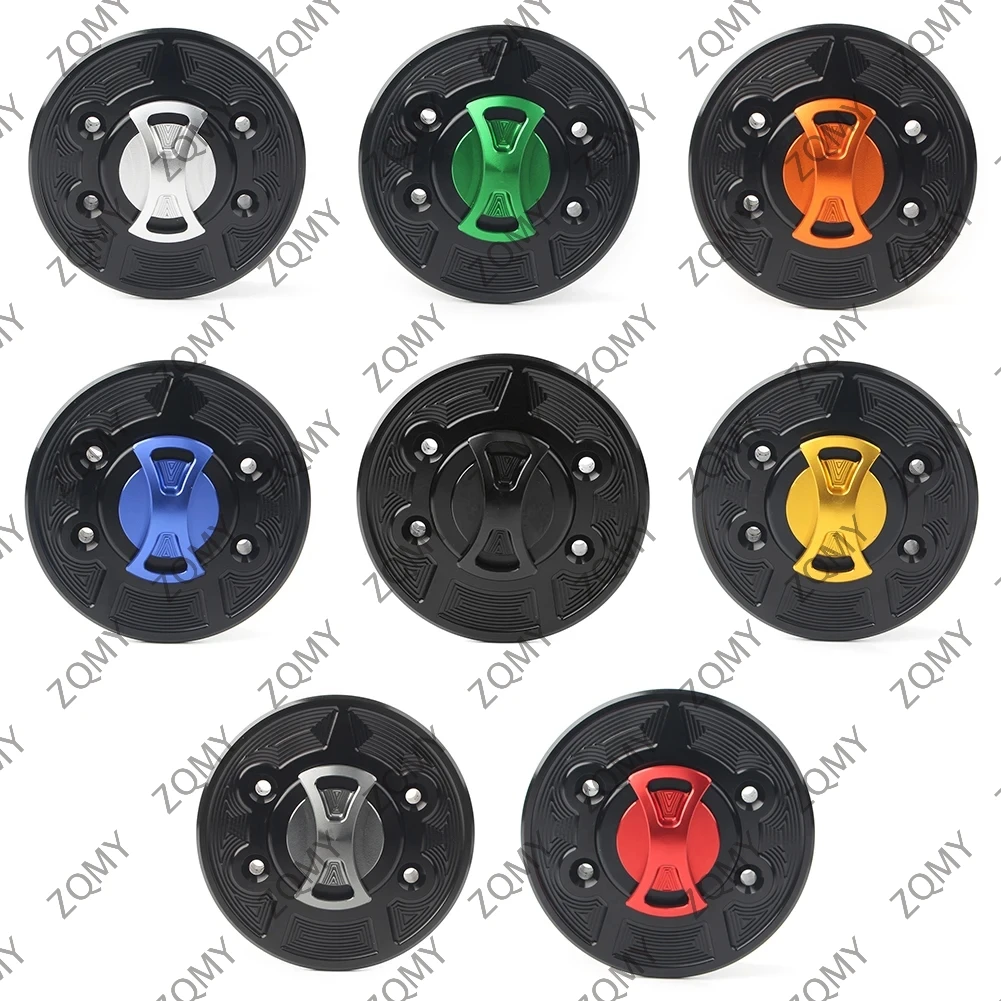Motorcycle Fuel Gas Tank Tank Cap Cover For BMW S1000RR 2010-2019 & S1000R 2014-2016 CNC Aluminum