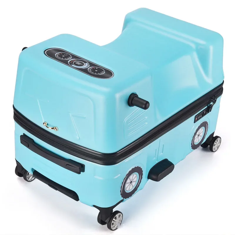 Car children's trolley case can be ridden 20 inch riding universal wheel suitcase 24 boys and girls children's suitcase drag box