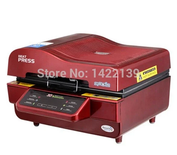 3D Sublimation Vacuum Heat Transfer Press Printer Machine ST3042