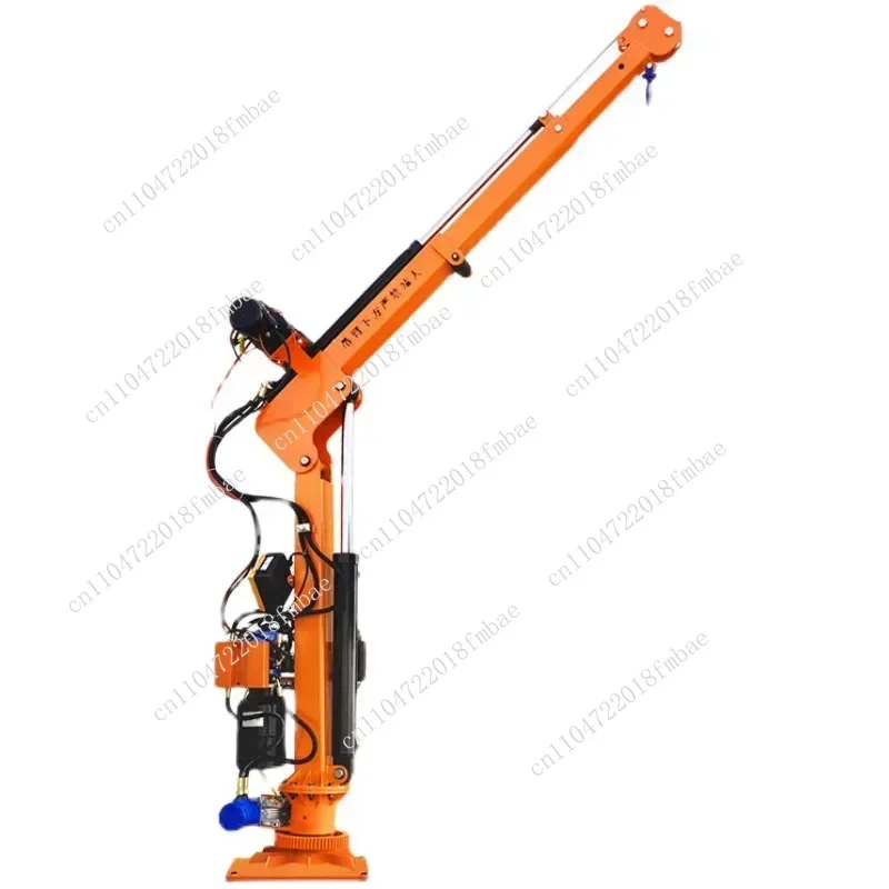 12V Electric Hydraulic Vehicle Mounted Crane 220 Mobile Small Boom Crane Winch with  Control for Lift Applications