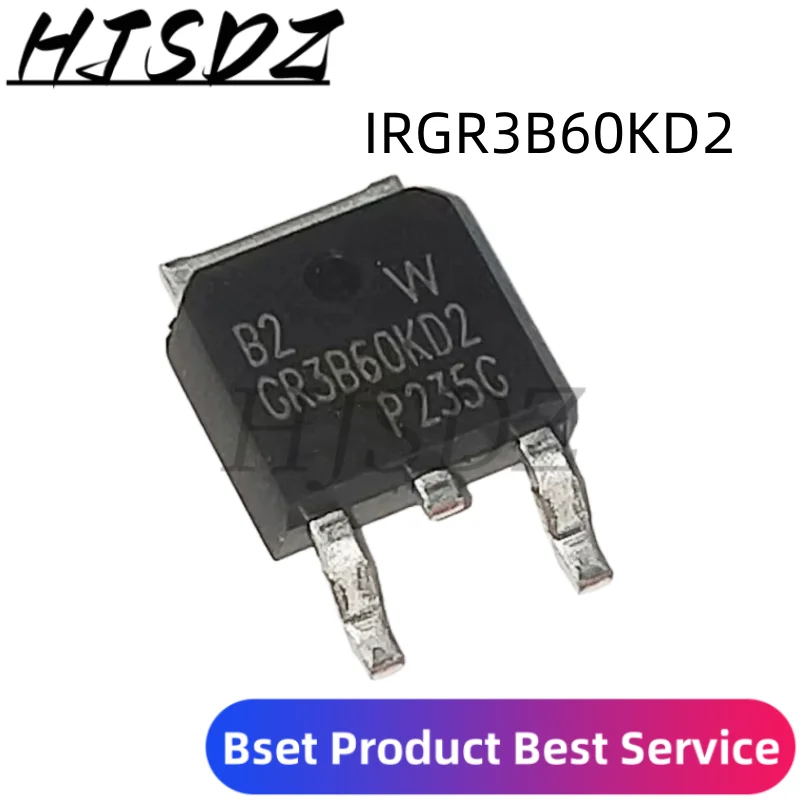 10PCS IRGR3B60KD2 RGR3B60KD2 GR3B60KD2 600V4.2A IGBT TO252