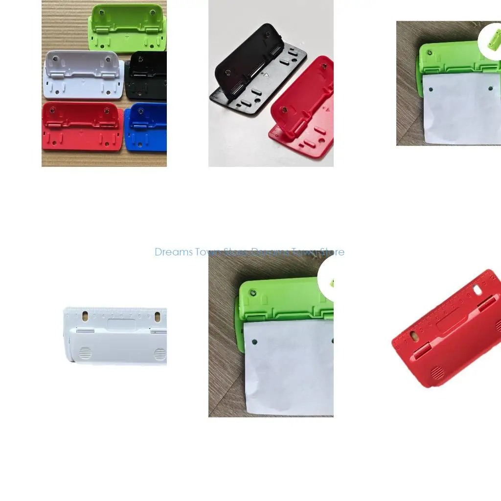 HX6A 3 Sheets Capacity, Compact Handheld Hole Punches for Home Office and School Use