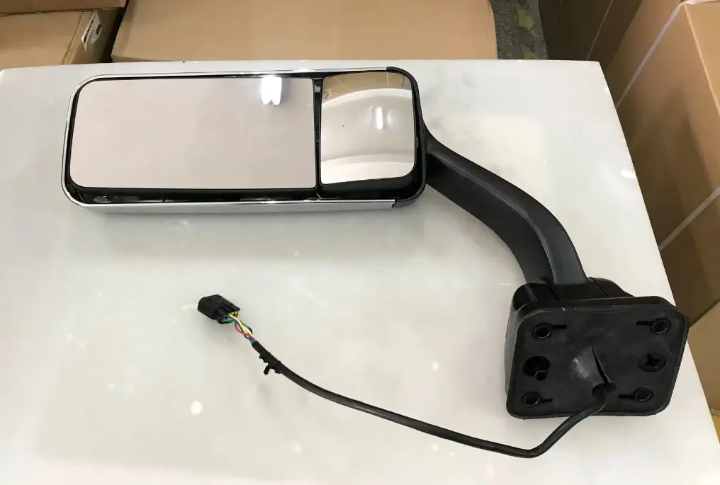 Semi Truck Side Mirror Black Color  Rearview Mirror for Freightliner Cascadia