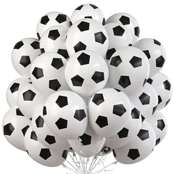 20/50pcs 12inch Football Balloons Soccer Helium Latex Balloon Boy Football Sports Birthday Party Decorations Supplies Kids Toy