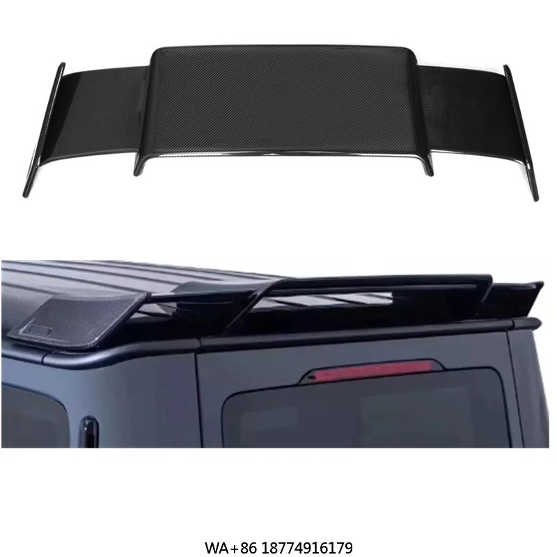 

Новые продукты задний спойлер 3 шт. подходят для G-класса W464 сухой спойлер из углеродного волокна или волокна W464 на крышу