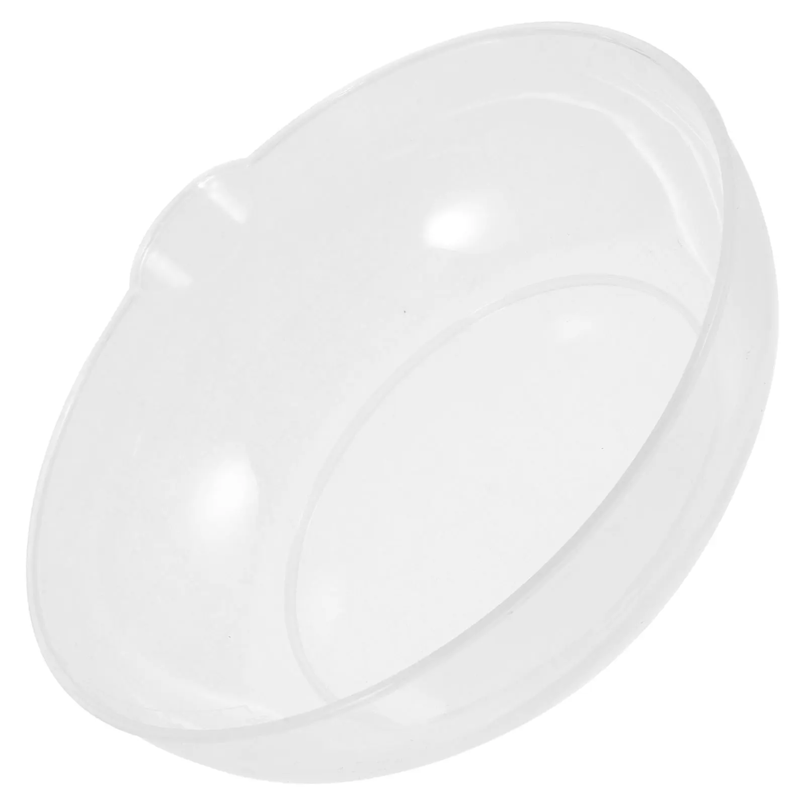 Kitchen Weighing Pan Tray Electronic Scale Circle Measuring Baking Food Storage Clear Plastic Small Design