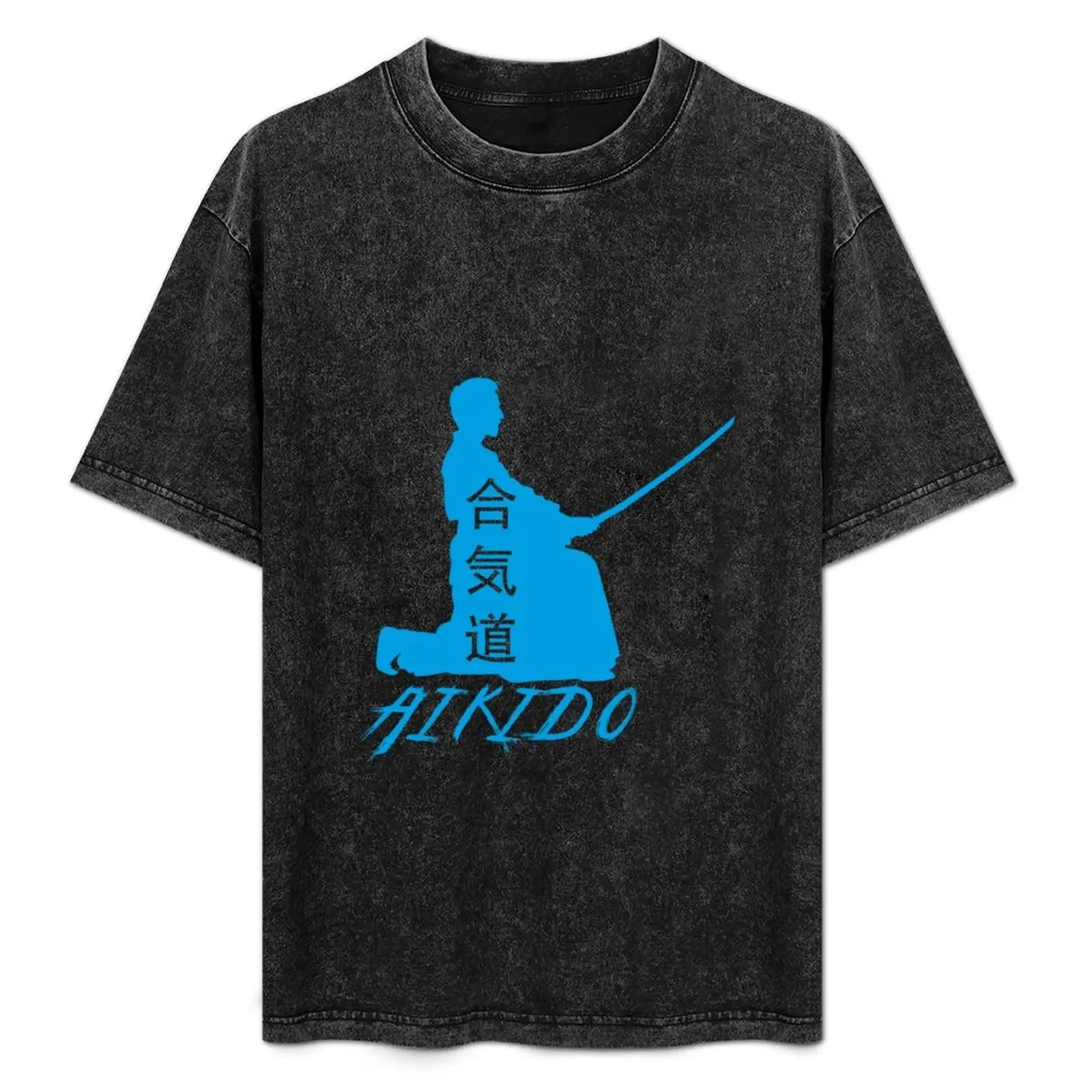 

Aikido T-Shirt man t shirt heavy cotton t shirts cotton 100% man t shirt cotton anime tshirt T-Shirt