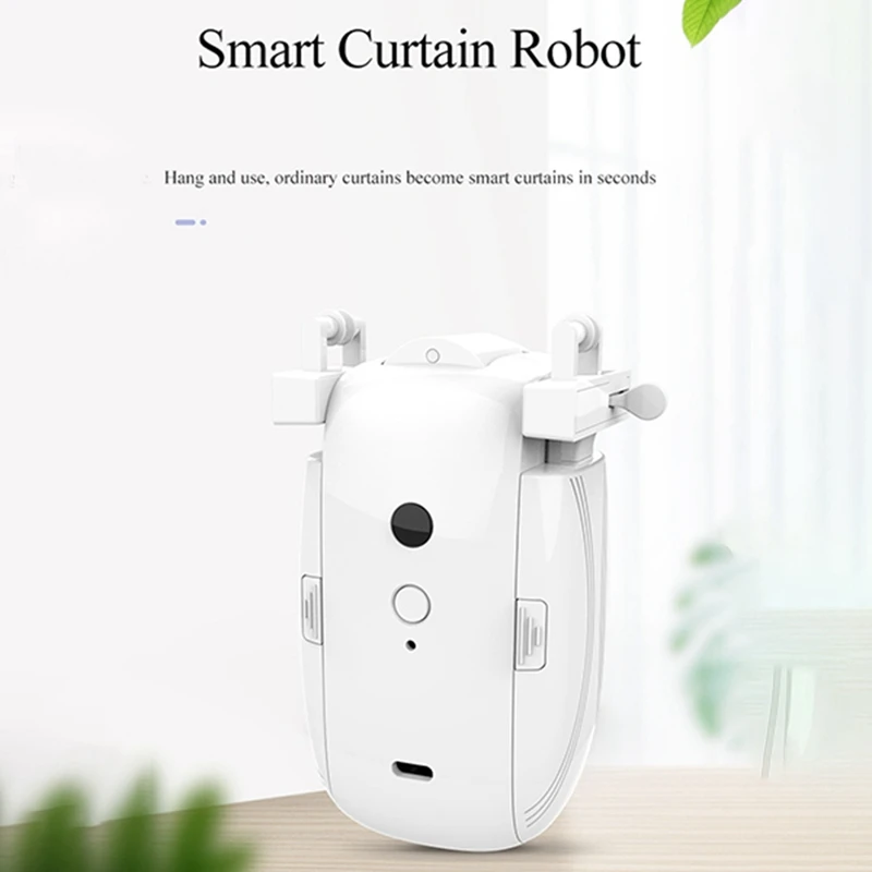 Smart Curtains Robot Roman Rod Track/T/U-Rail Tracks 3 In1 Automatic Curtain Opener Remote Control Curtain Motor