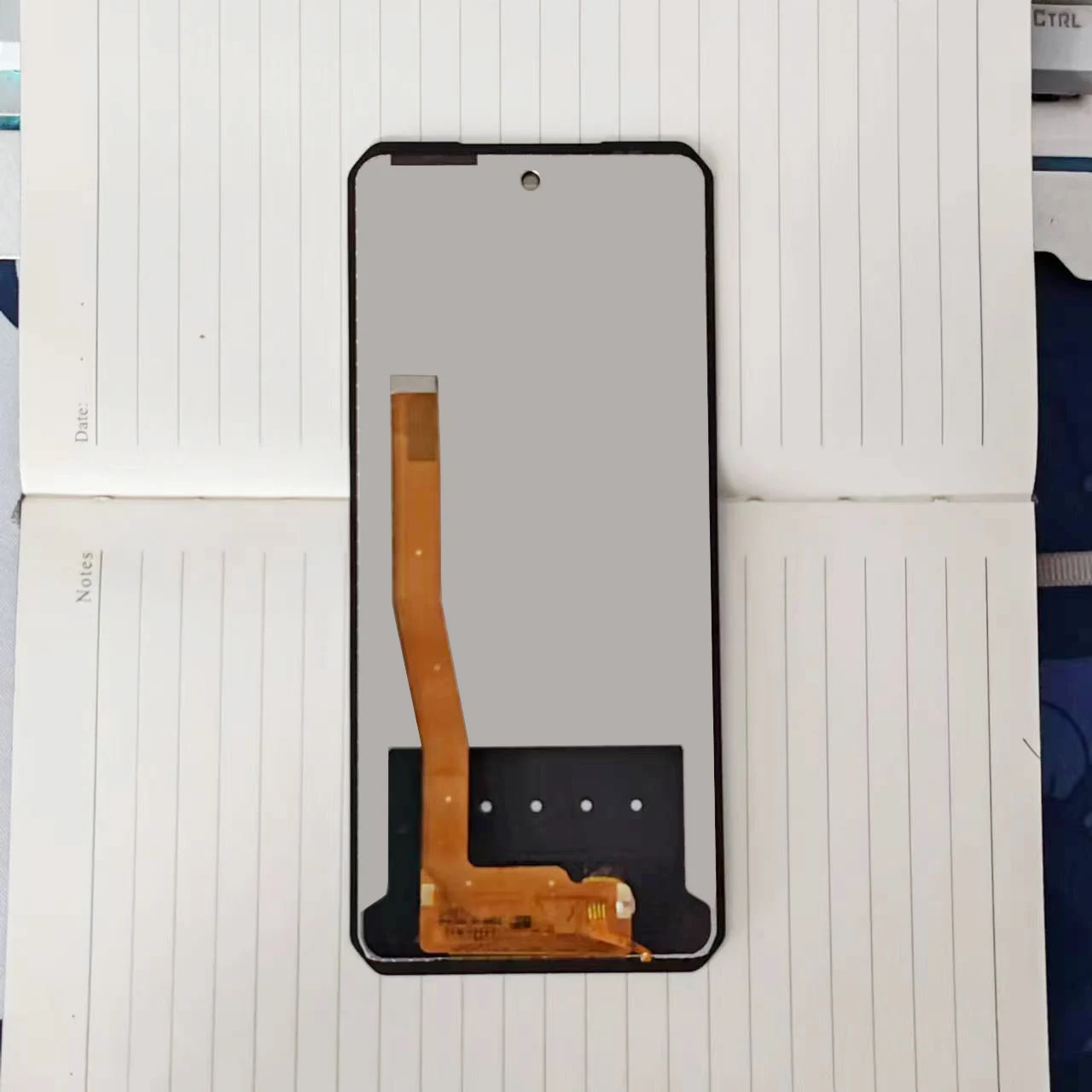 For Unihertz TANK 2 LCD "Unihertz خزان 2 شاشة عرض LCD استبدال لوحة اللمس لخزان Unihertz شاشة 2 + الغراء