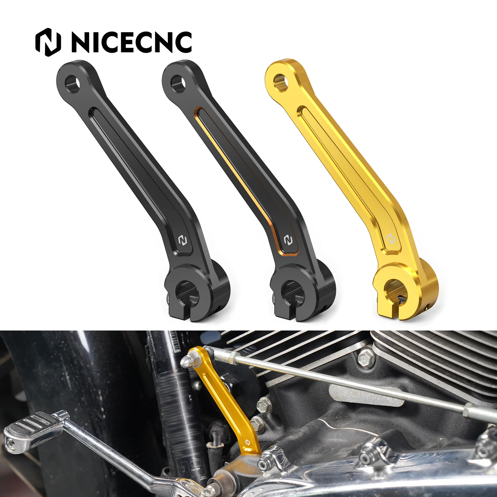 

For 2017-2024 Harley Road King Street Glide/Special Inner Shift Arm for Harley Road King Police Ultra Limited Road Glide Limited