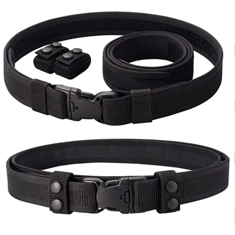 

Тактический ремень 3,8 см, охотничий, быстросъемный, лямка, кардиостимулятор, ремень для пистолета, тренировочный ремень с металлической пряжкой