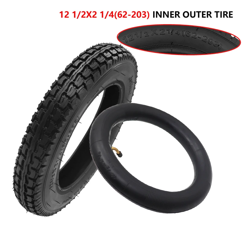 AliExpress NONE 12 Inch 12 1/2x2 1/4 62-203 Inflatable Outer Tire For Many Gas Electric Scooters E-Bike