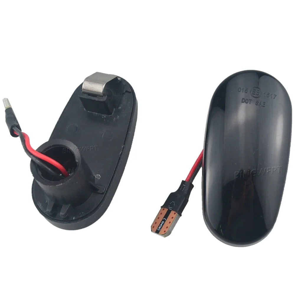 1Pair For Alfa Romeo GT (937) 11.2003-2010 Dynamic LED Side Marker Lights Arrow Turn Signal Flashing Blinker Lamps