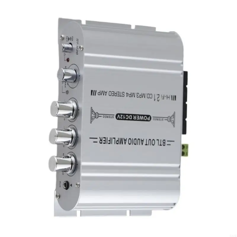 6XDF Versatile sound Enhancer Amplifier with Easy Integration for Improved In Vehicle Music Experience Simple Operate