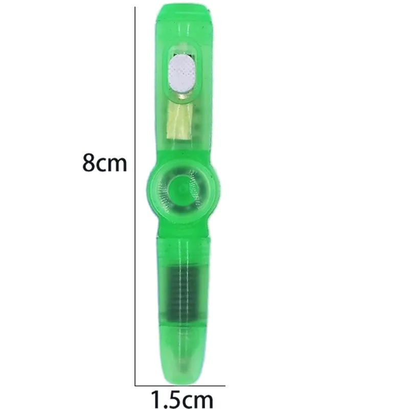 LED Spinning Pen Kugelschreiber Zappeln Hand Top Glow In Dark Licht Stress Relief Spielzeug Kinder Student Geschenk Büro Schule liefert