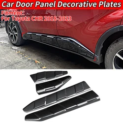 For CHR 2018 2019 2020 2021 2022 2023 Car Body Kit Door Protector Decorative Exterior Upgrade Carbon Fiber Look Accessories ABS