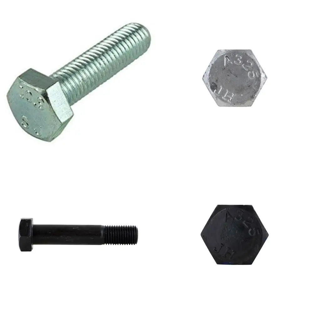 

Zinc-Plated Coarse Thread Hex Cap Screws M8-1.25 x 90mm, 100-Pack, Fully Threaded DIN 933 Metric Class 8.8 Long Screws