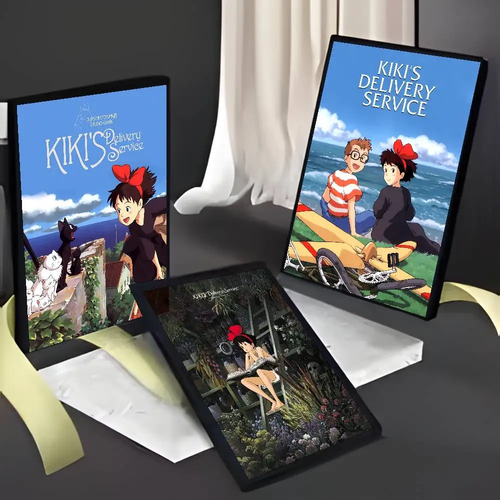 ملصق رسم فني لخدمة التوصيل من Kikis مع مطبوعات هدية تزيين غرفة النوم وغرفة المعيشة